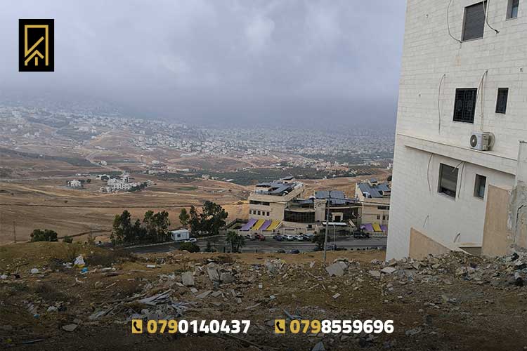 أرض 812 للبيع في ابو نصير مطلة وكاشفة